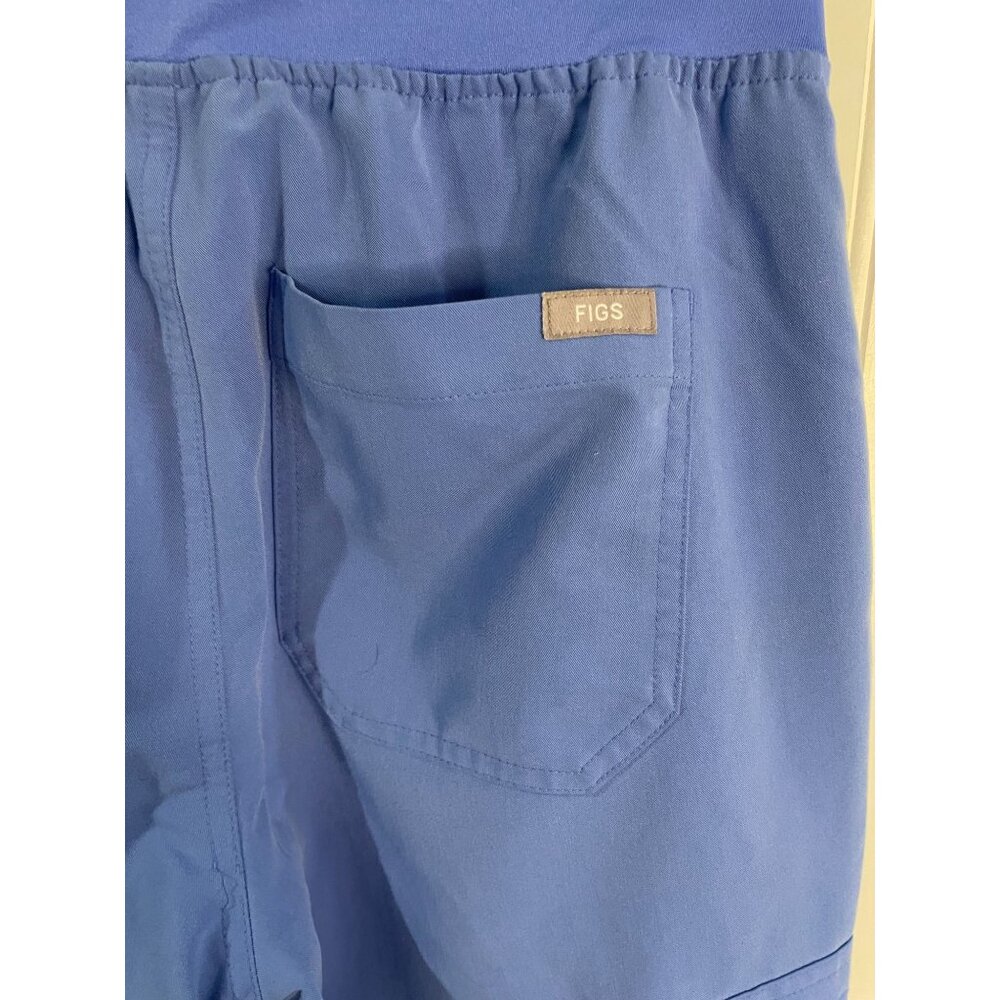 Figs Womens Technical Collection Jogger Scrub Pants In Blue S Adjustable Waist - Picture 6 of 12
